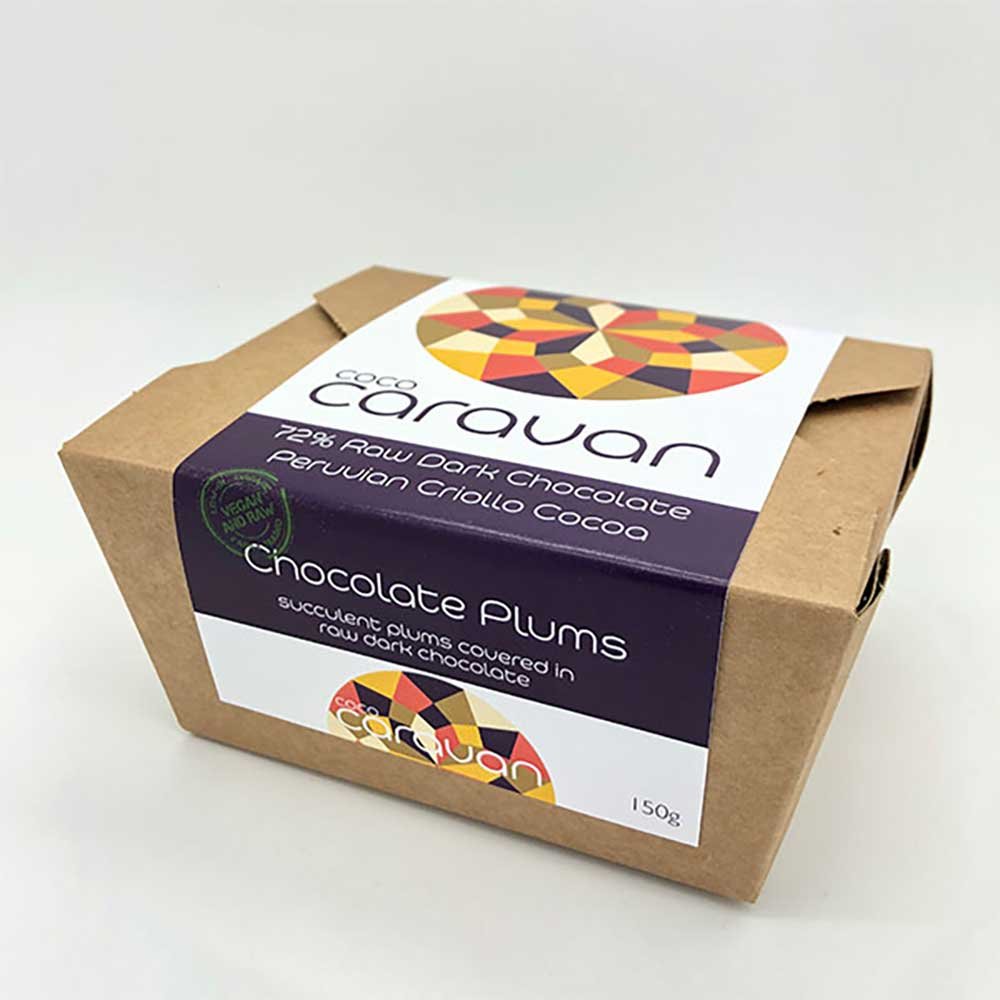 Chocolate Covered Plums Coco Caravan 150g