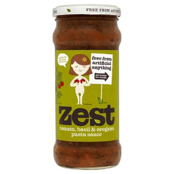 Basil & Oregano Pasta Sauce Zest 340g