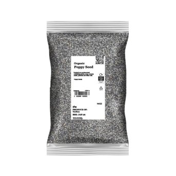 Organic Poppy Seed Infinity Foods 3kg Organic Poppy Seed Infinity Foods 3kg