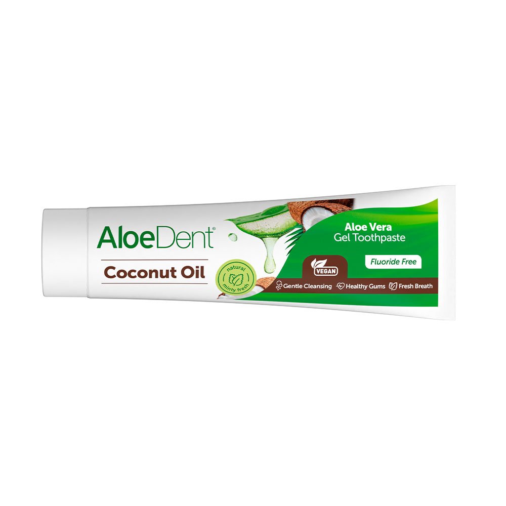 Coconut Toothpaste - fluoride-free Aloe Dent 6x100ml