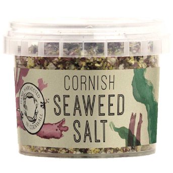 Organic Cornish Seaweed Salt Cornish Seaweed 8x70g Organic Cornish Seaweed Salt Cornish Seaweed 8x70g