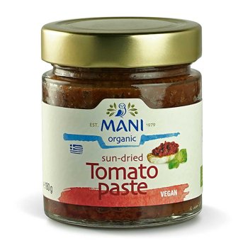 Organic Sun dried Tomato Paste Mani 180g