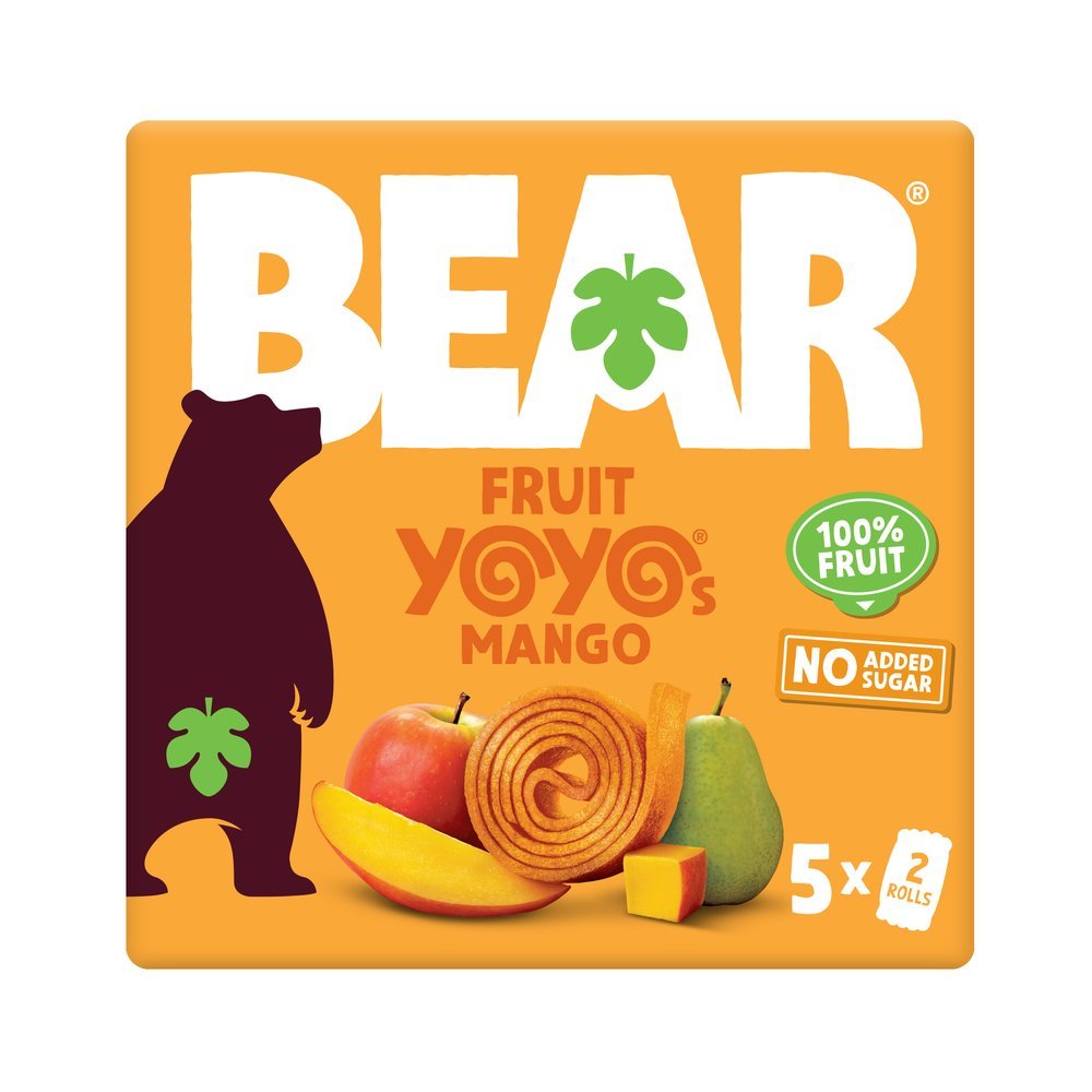 Multipack Mango Yoyo Fruit Rolls Bear 6x5x20g Multipack Mango Yoyo Fruit Rolls Bear 6x5x20g