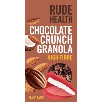 Chocolate Crunch Granola Rude Health 400g Chocolate Crunch Granola Rude Health 400g