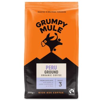 Organic Peru Ground - Chiclayo - 3 Grumpy Mule 200g Organic Peru Ground - Chiclayo - 3 Grumpy Mule 200g