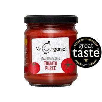 Organic Tomato Purée - jar Mr Organic 6x200g Organic Tomato Purée - jar Mr Organic 6x200g