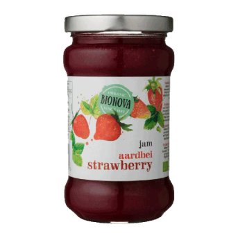 Organic Strawberry Jam Bionova 340g