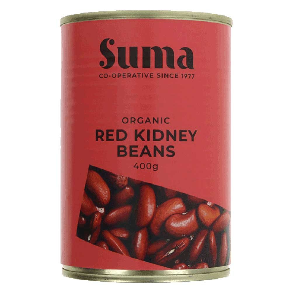 Organic Red Kidney Beans Suma 400g Organic Red Kidney Beans Suma 400g