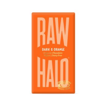 Organic Dark & Orange Raw Halo 10x35g Organic Dark & Orange Raw Halo 10x35g