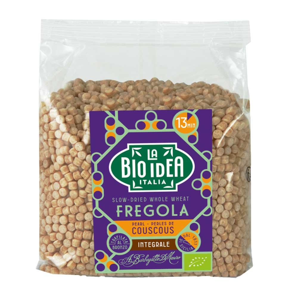 Organic Wholewheat Fregola La Bio-Idea 6x400g Organic Wholewheat Fregola La Bio-Idea 6x400g