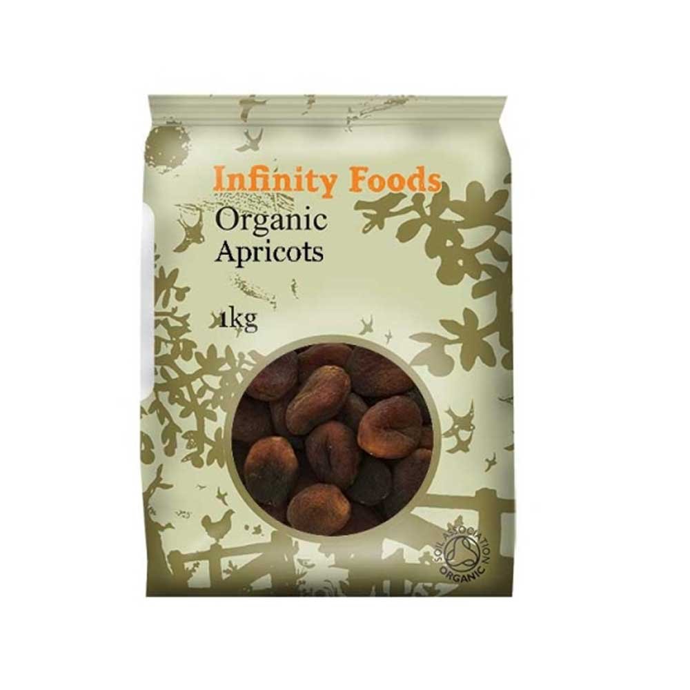 Organic Apricots Whole Infinity Foods 6x1kg Organic Apricots Whole Infinity Foods 6x1kg