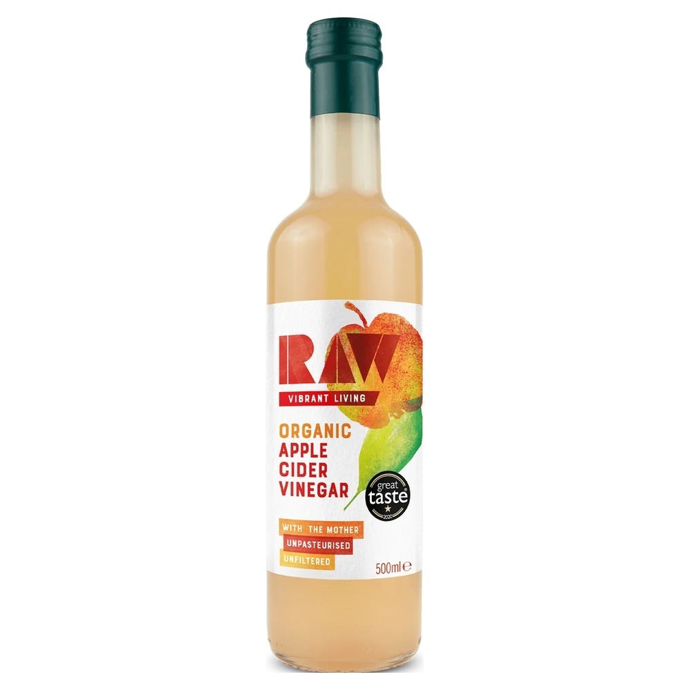 Organic Raw Apple Cider Vinegar Raw Health 6x500ml Organic Raw Apple Cider Vinegar Raw Health 6x500ml