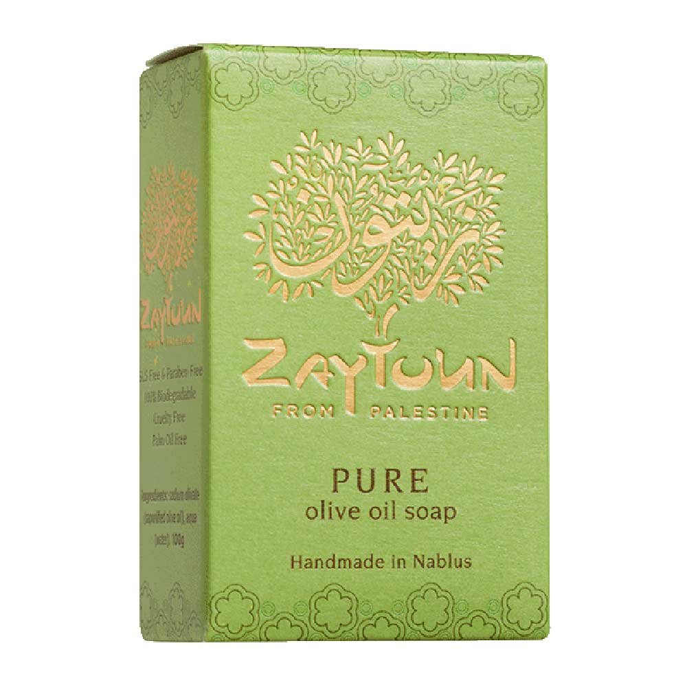 Pure Olive Oil Soap Bar Zaytoun 100g