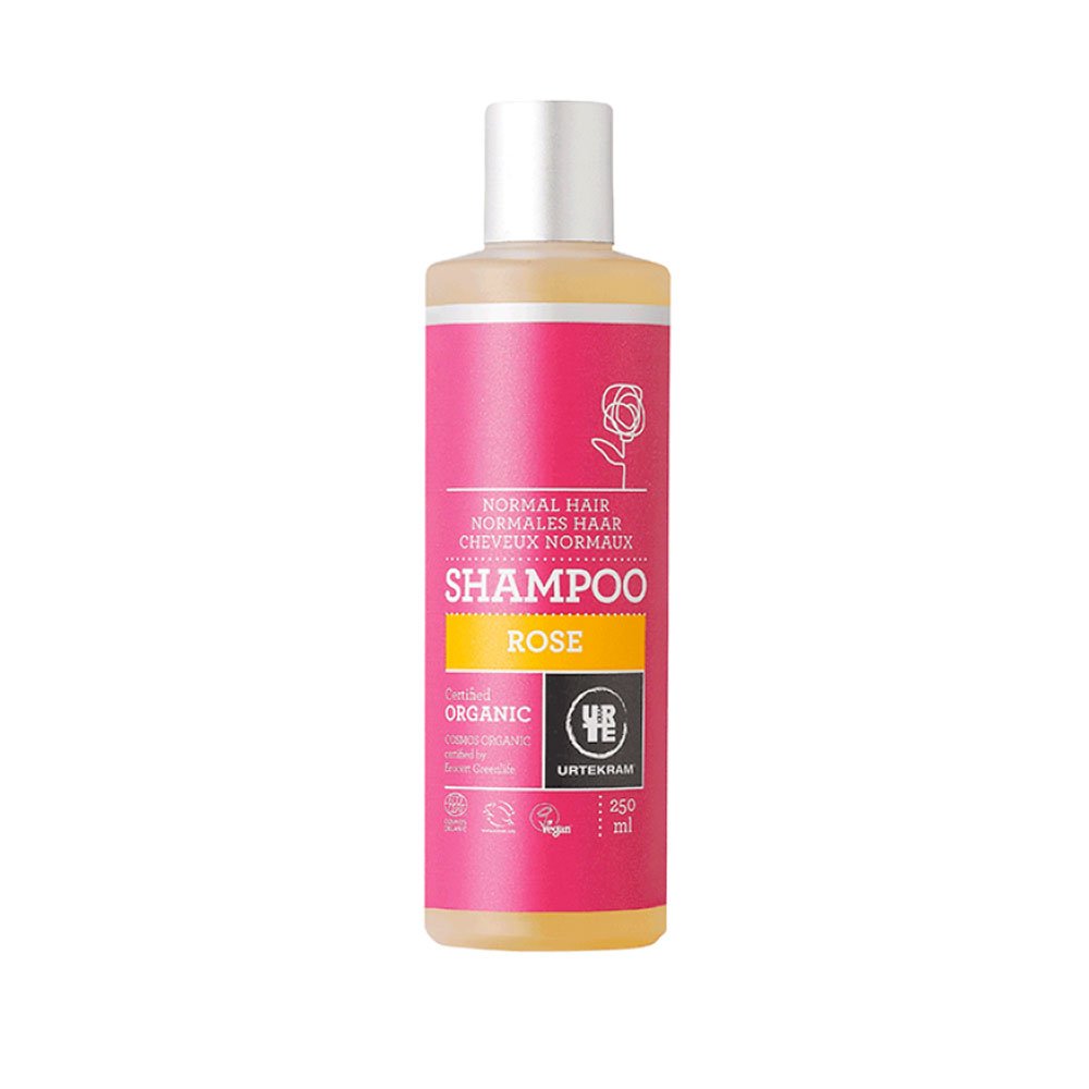 Organic Shampoo - Rose - normal hair Urtekram 250ml Organic Shampoo - Rose - normal hair Urtekram 250ml