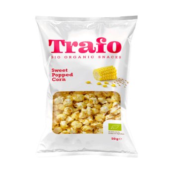 Organic Sweet Popped Corn Trafo 50g