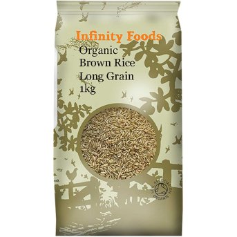 Organic Brown Rice Long Grain - Italy Infinity Foods 1kg