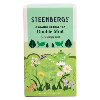 Organic Double Mint Steenbergs 4x50g Organic Double Mint Steenbergs 4x50g