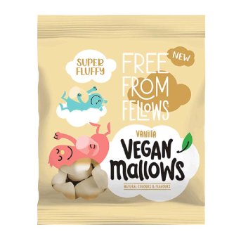Vanilla Vegan Mallows Free From Fellows 105g