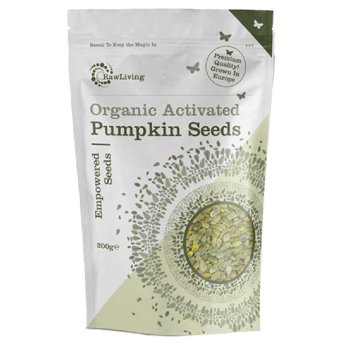 Organic Activated Pumpkin Seeds Raw Living 200g