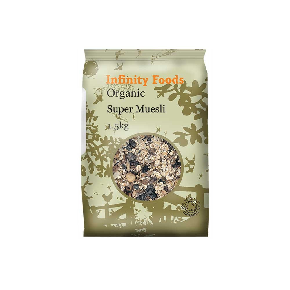Organic Super Muesli Infinity Foods 1.4kg Organic Super Muesli Infinity Foods 1.4kg