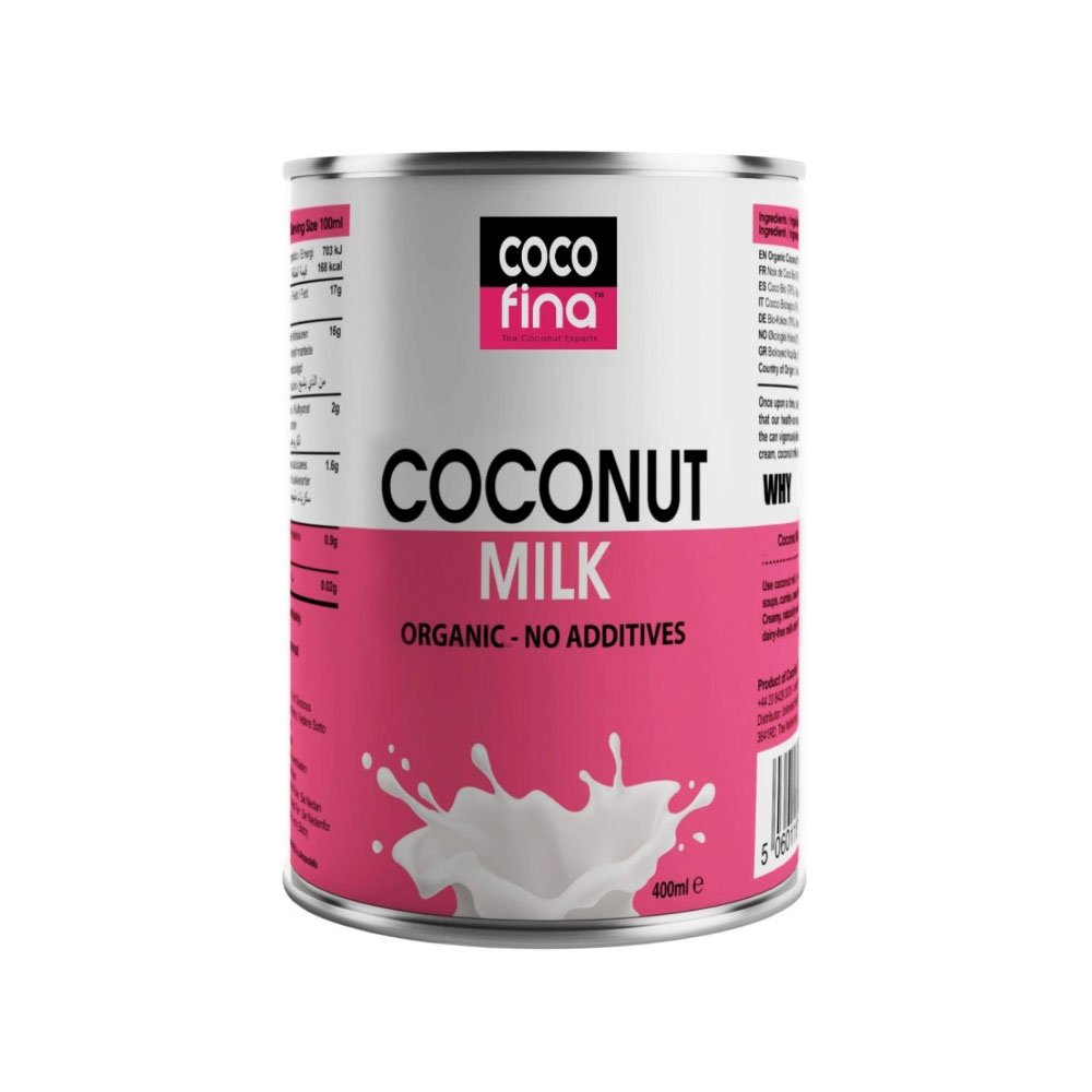 Organic Coconut Milk Cocofina 400ml Organic Coconut Milk Cocofina 400ml