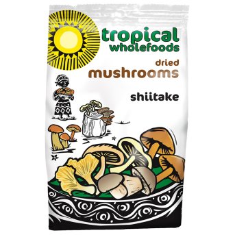 Shiitake Mushrooms Tropical Wholefoods 6x50g