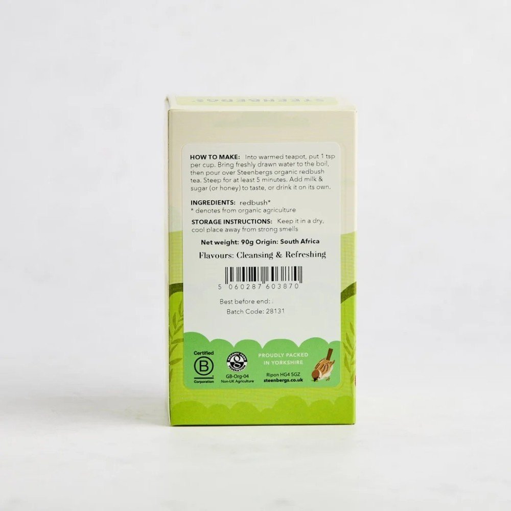 Organic Rooibos Steenbergs 4x90g Organic Rooibos Steenbergs 4x90g