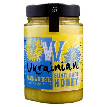 Ukrainian Sunflower Honey - jar Wainwright's 6x380g