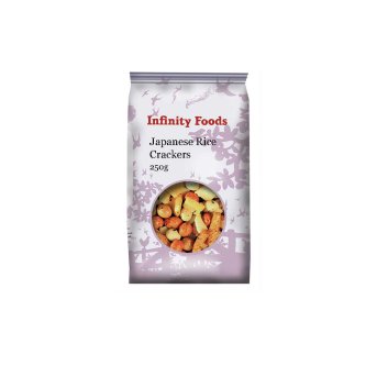 Japanese Rice Crackers Infinity Foods 250g