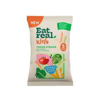 Veggie Straws - small Eat Real 18x45g Veggie Straws - small Eat Real 18x45g