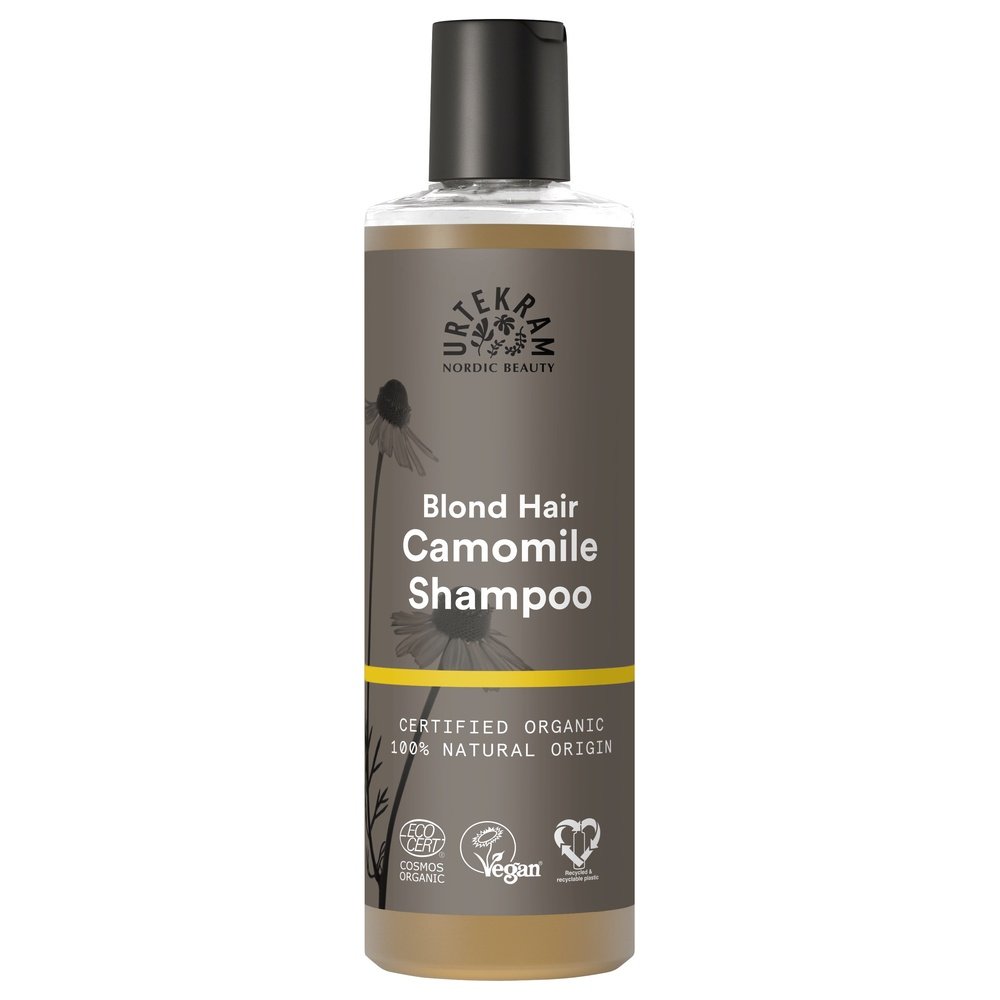 Organic Shampoo - Camomile - blond hair Urtekram 6x250ml Organic Shampoo - Camomile - blond hair Urtekram 6x250ml