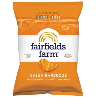 Cajun Barbecue - Ridge Cut Fairfields 10x150g Cajun Barbecue - Ridge Cut Fairfields 10x150g