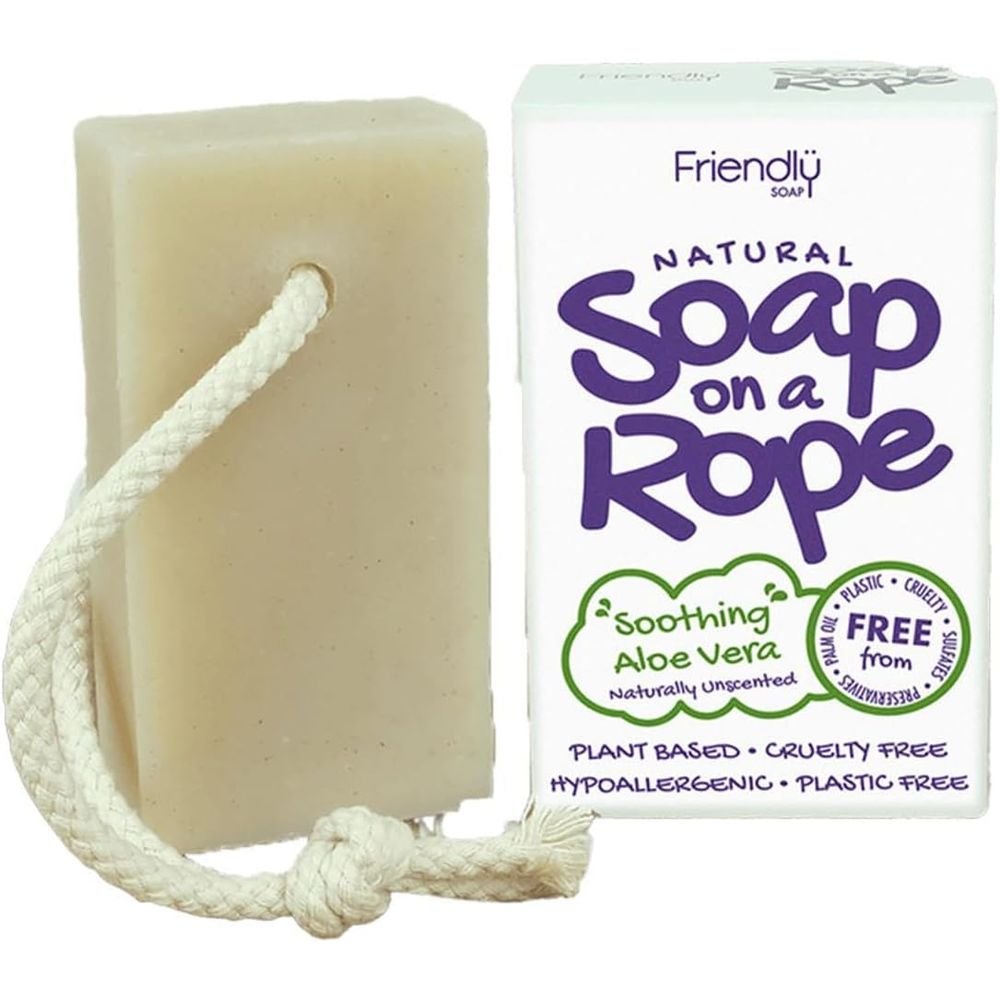 Aloe Vera Soap on a Rope Friendly Soap 6x125g