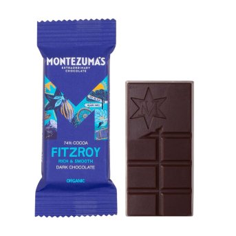 Organic FitzRoy - Very Dark Chocolate - mini Montezuma 26x25g Organic FitzRoy - Very Dark Chocolate - mini Montezuma 26x25g