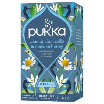 Organic Chamomile, Vanilla & Manuka Honey Pukka 4x20bags Organic Chamomile, Vanilla & Manuka Honey Pukka 4x20bags