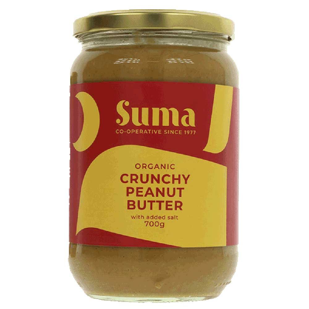 Organic Peanut Butter Crunchy salted Suma 700g Organic Peanut Butter Crunchy salted Suma 700g