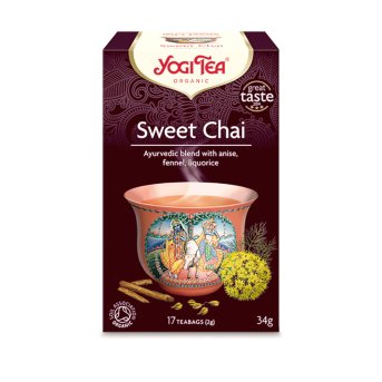 Organic Sweet Chai Yogi Tea Yogi Tea 17bgs