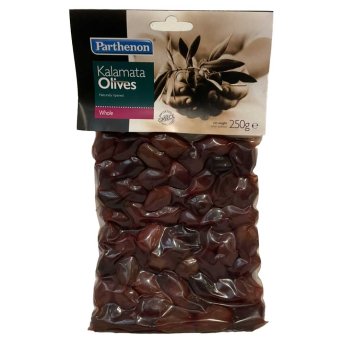 Kalamata Olives in brine & vinegar - vacuum bag Parthenon 25