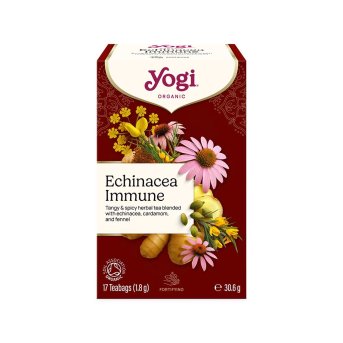 Organic Echinacea Immune Tea Yogi 6x17bags Organic Echinacea Immune Tea Yogi 6x17bags