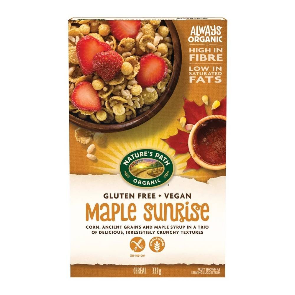 Organic Maple Sunrise Nature's Path 4x332g
