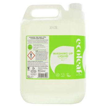 Washing Up Liquid - Citrus Fruit Ecoleaf 1x5l Washing Up Liquid - Citrus Fruit Ecoleaf 1x5l