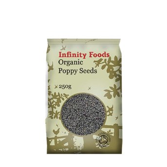 Organic Poppy Seeds Infinity Foods 250g Organic Poppy Seeds Infinity Foods 250g