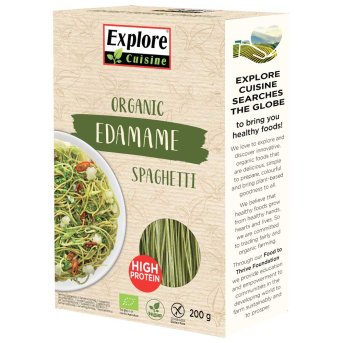 Organic Edamame Bean Spaghetti Explore Cuisine 200g
