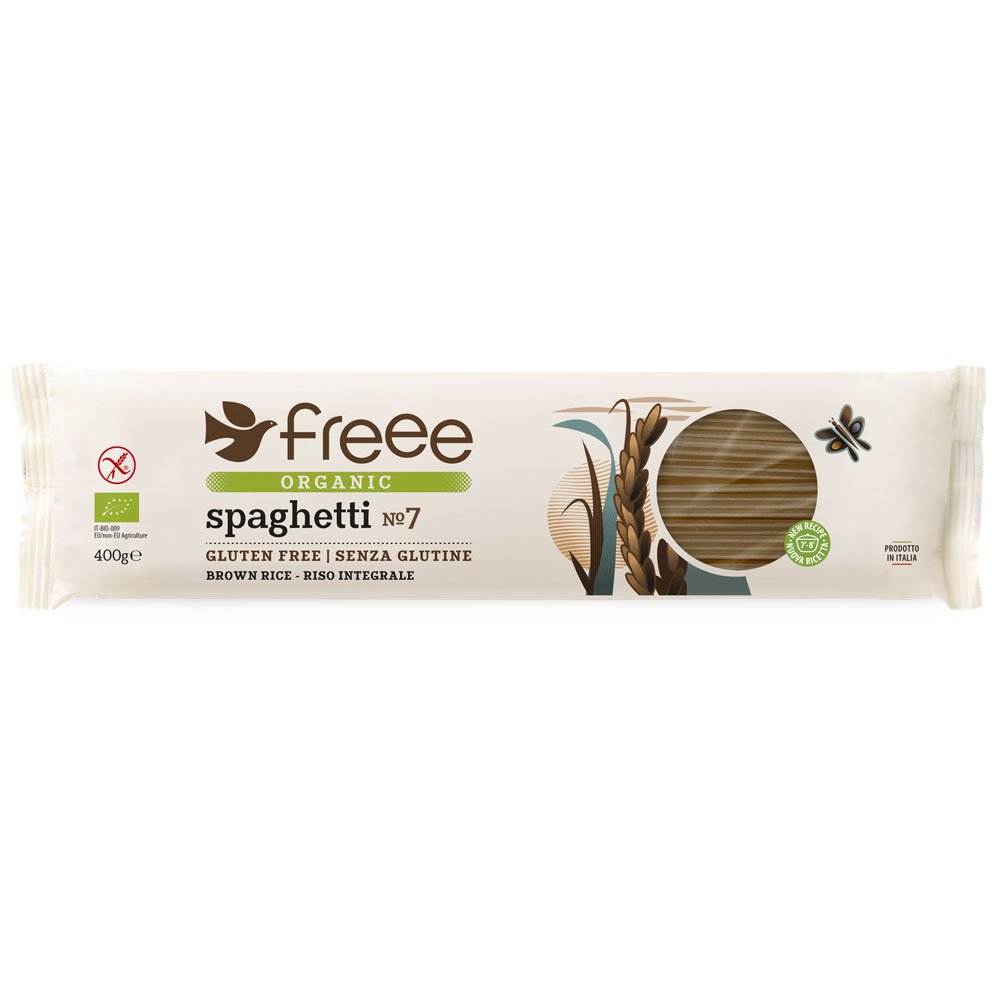 Organic Brown Rice Spaghetti Freee from Doves Farm 400g