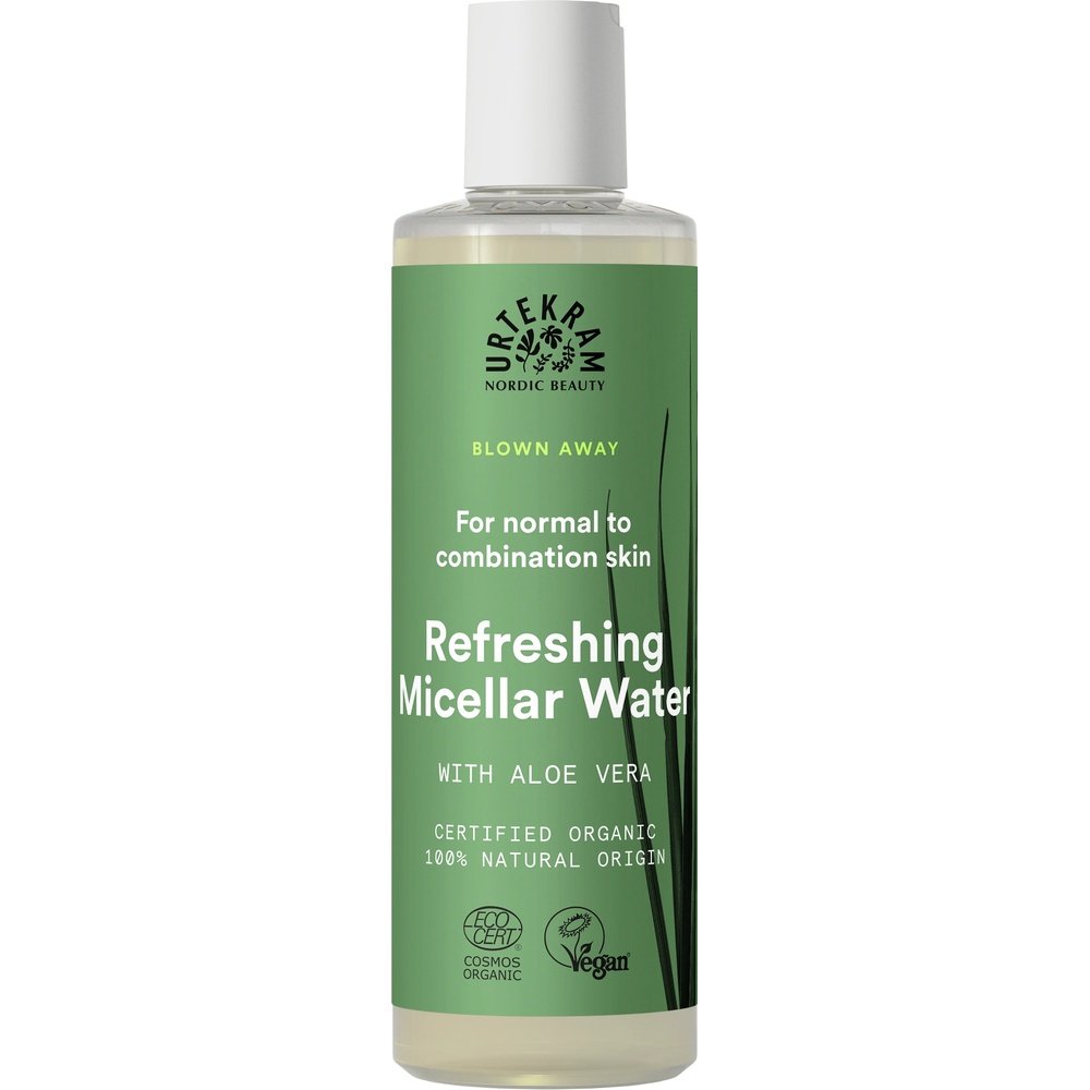 Organic Refreshing Micellar Water - Wild Lemongrass Urtekram 6x250ml Organic Refreshing Micellar Water - Wild Lemongrass Urtekram 6x250ml