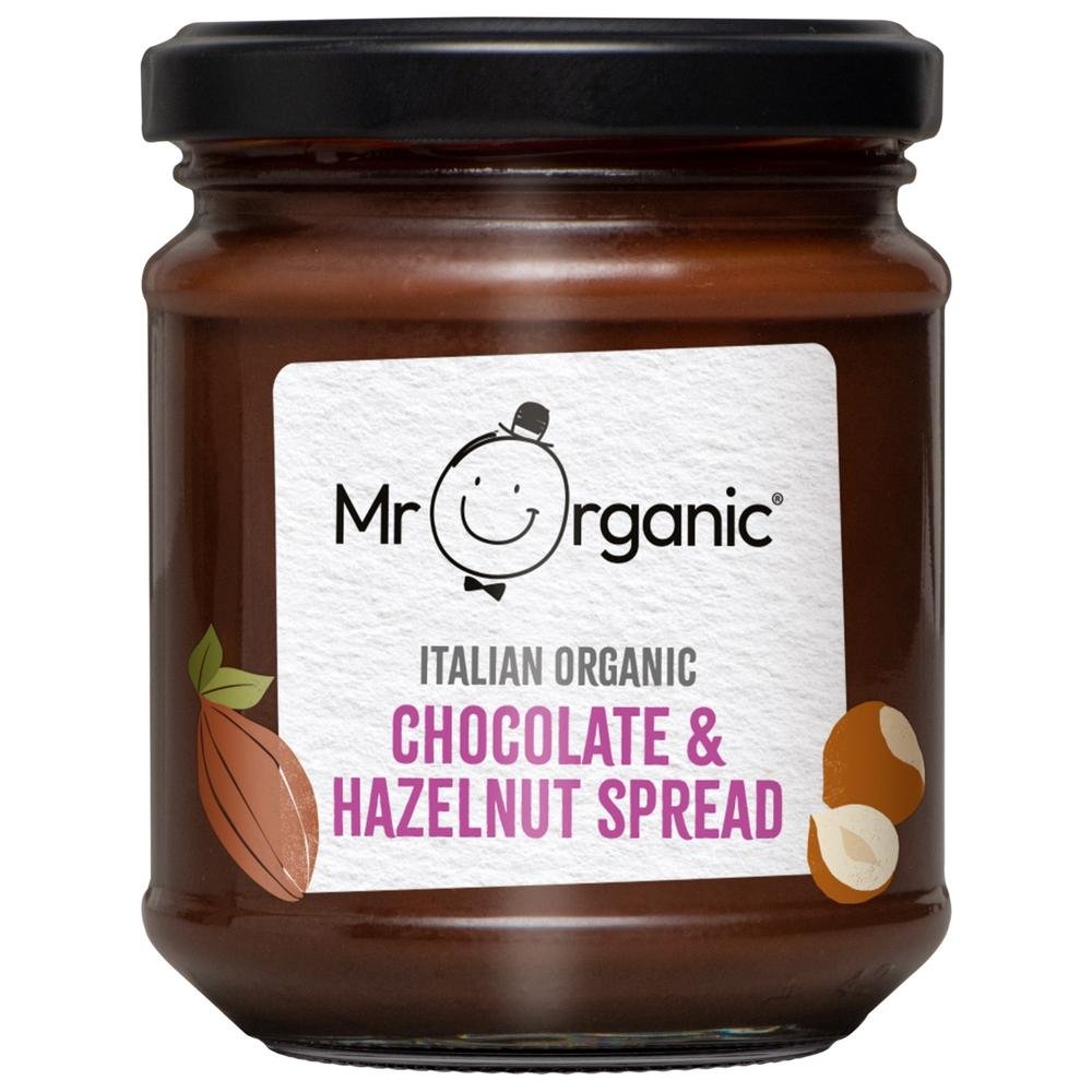Organic Chocolate Hazel Spread - Vegan Mr Organic 6x200g