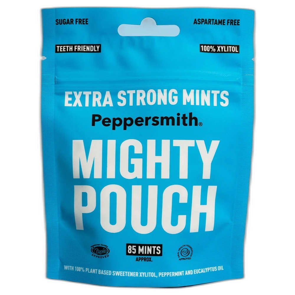 Extra Strong Dental Mints - 85 mints Peppersmith 12x50g Extra Strong Dental Mints - 85 mints Peppersmith 12x50g