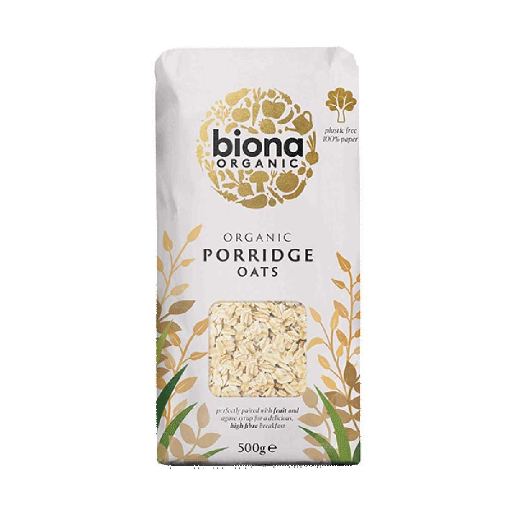 Organic Porridge Oats Biona 500g Organic Porridge Oats Biona 500g