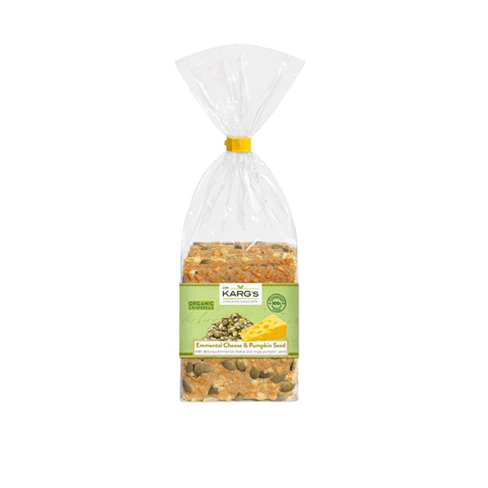 Organic Emmental Cheese & Pumpkin Crispbread