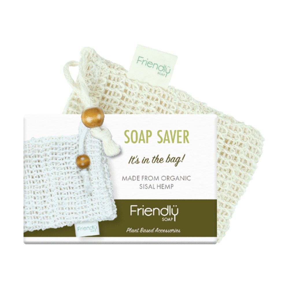 Soap Saver - Sisal Hemp Pouch - 10.5x6.7x3.7cm Friendly Soap Soap Saver - Sisal Hemp Pouch - 10.5x6.7x3.7cm Friendly Soap